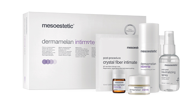 dermamelan® intimate product packaging